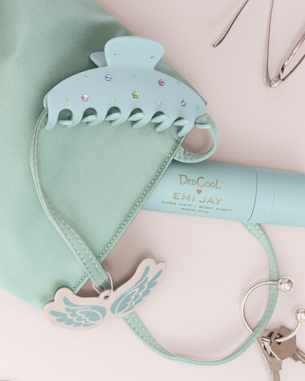 DedCool X Emi Jay Gift Set In Mint Mochi Sky