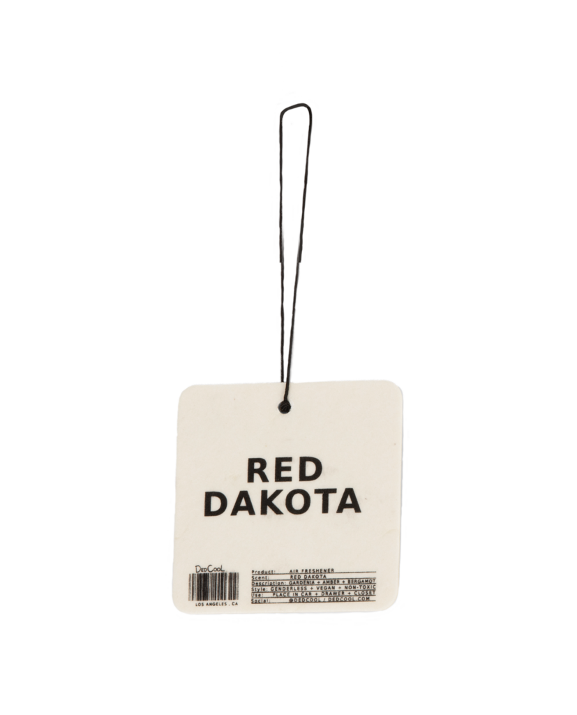 Red Dakota Air Freshener