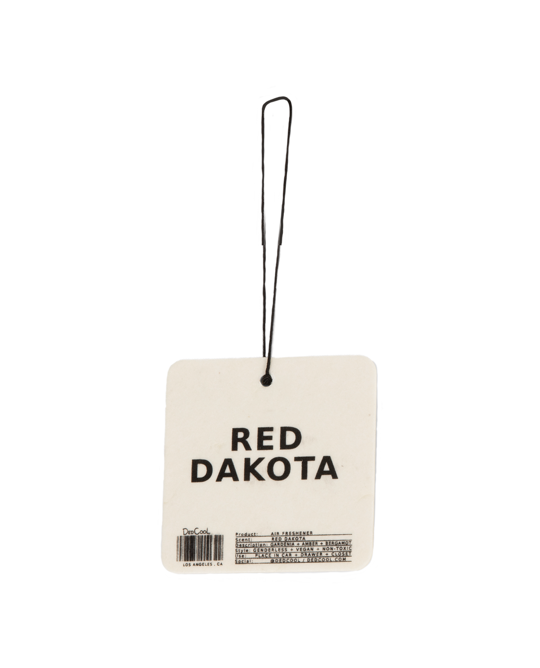 Red Dakota Air Freshener