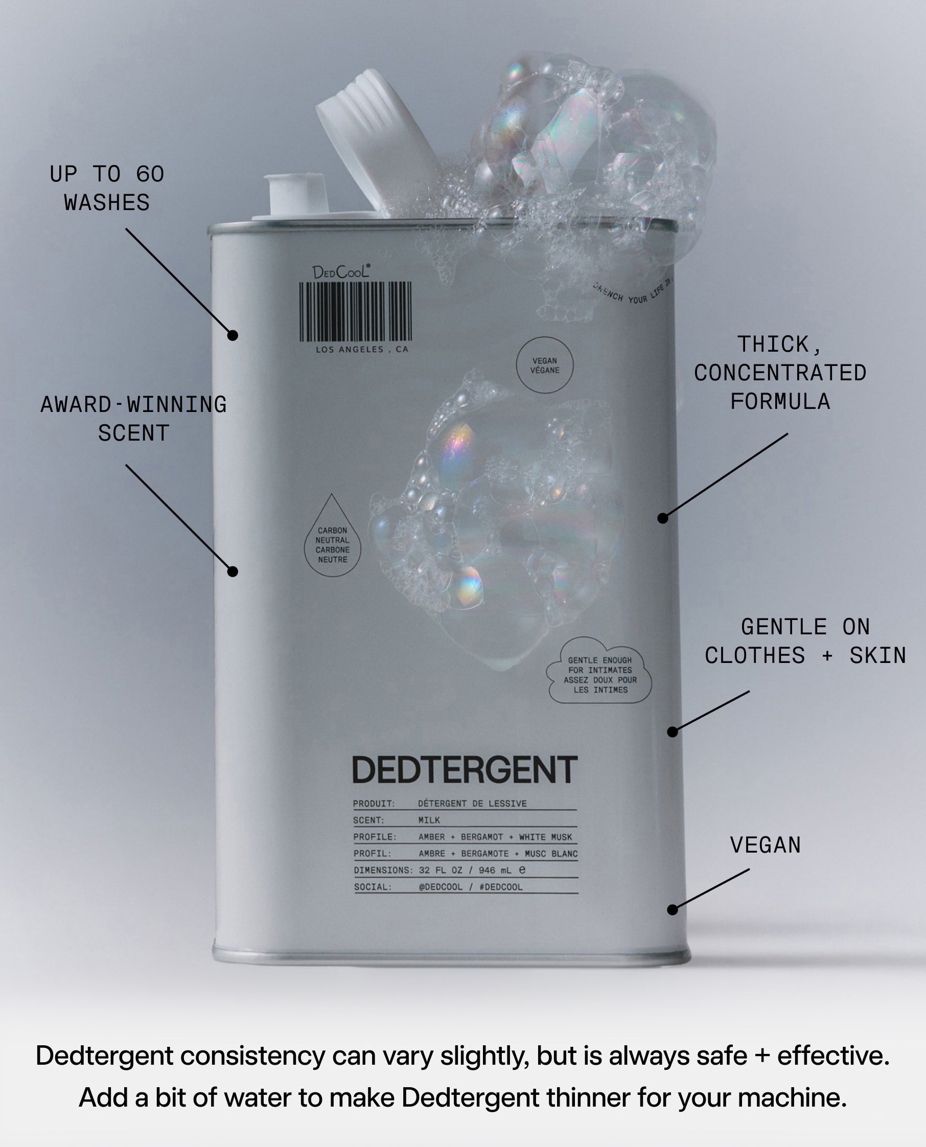 Dedtergent Milk